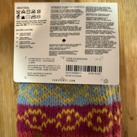 Retro Boho Fair Isle Arm Warmer - Picture 15 of 16